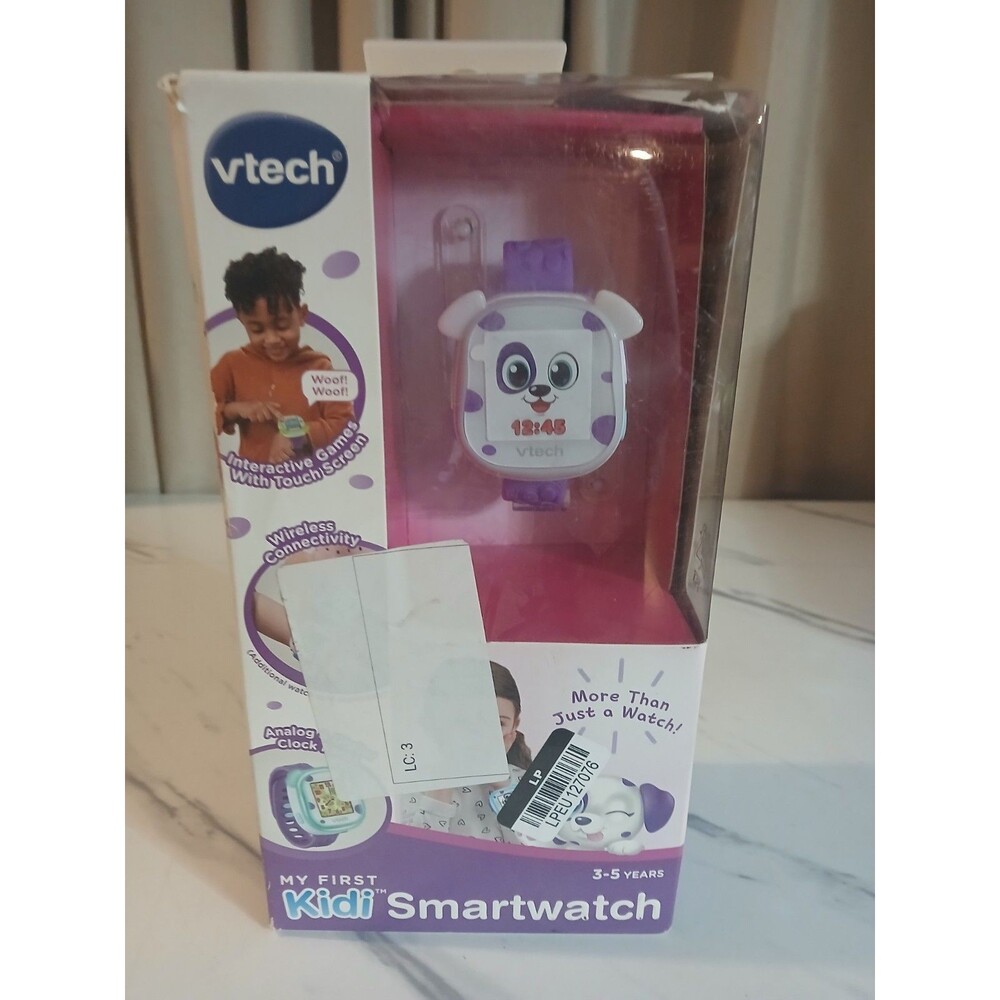 VTech- My First Kidi Smartwatch - Purple Puppy New